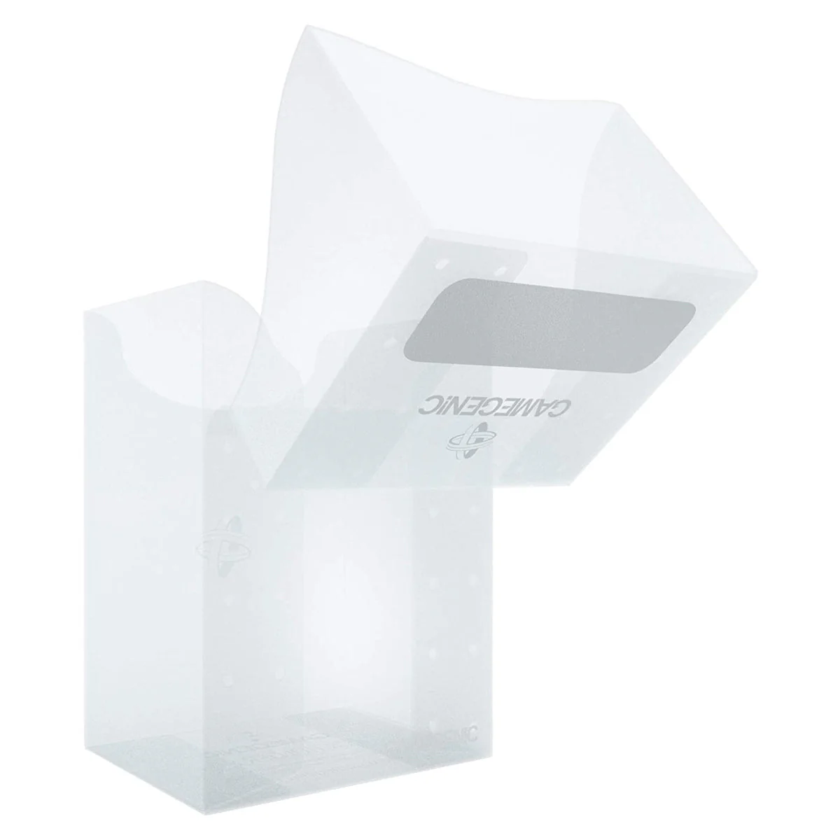 Gamegenic Deck Holder Holds 80 Sleeves Deck Box Clear - Image 3