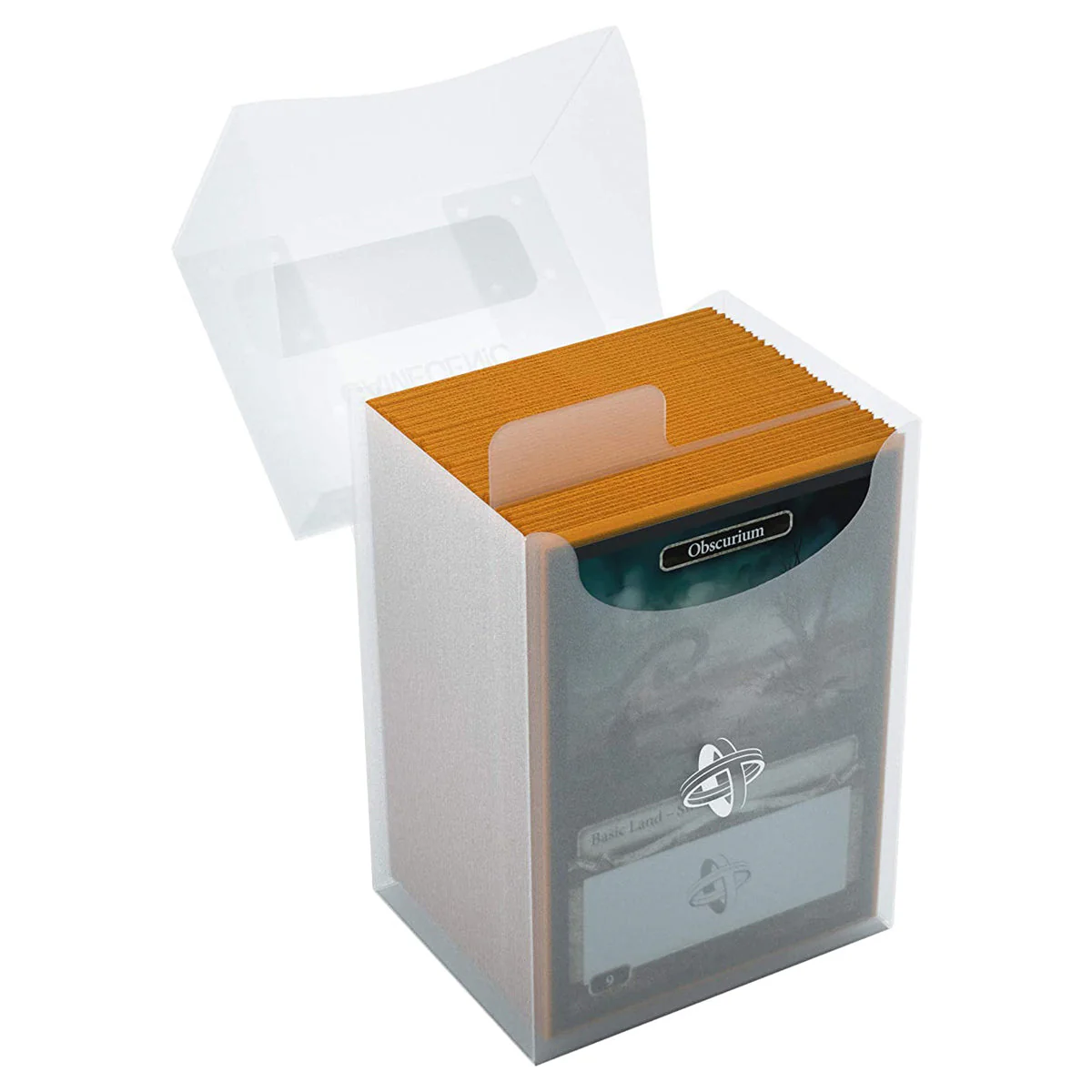 Gamegenic Deck Holder Holds 80 Sleeves Deck Box Clear - Image 5