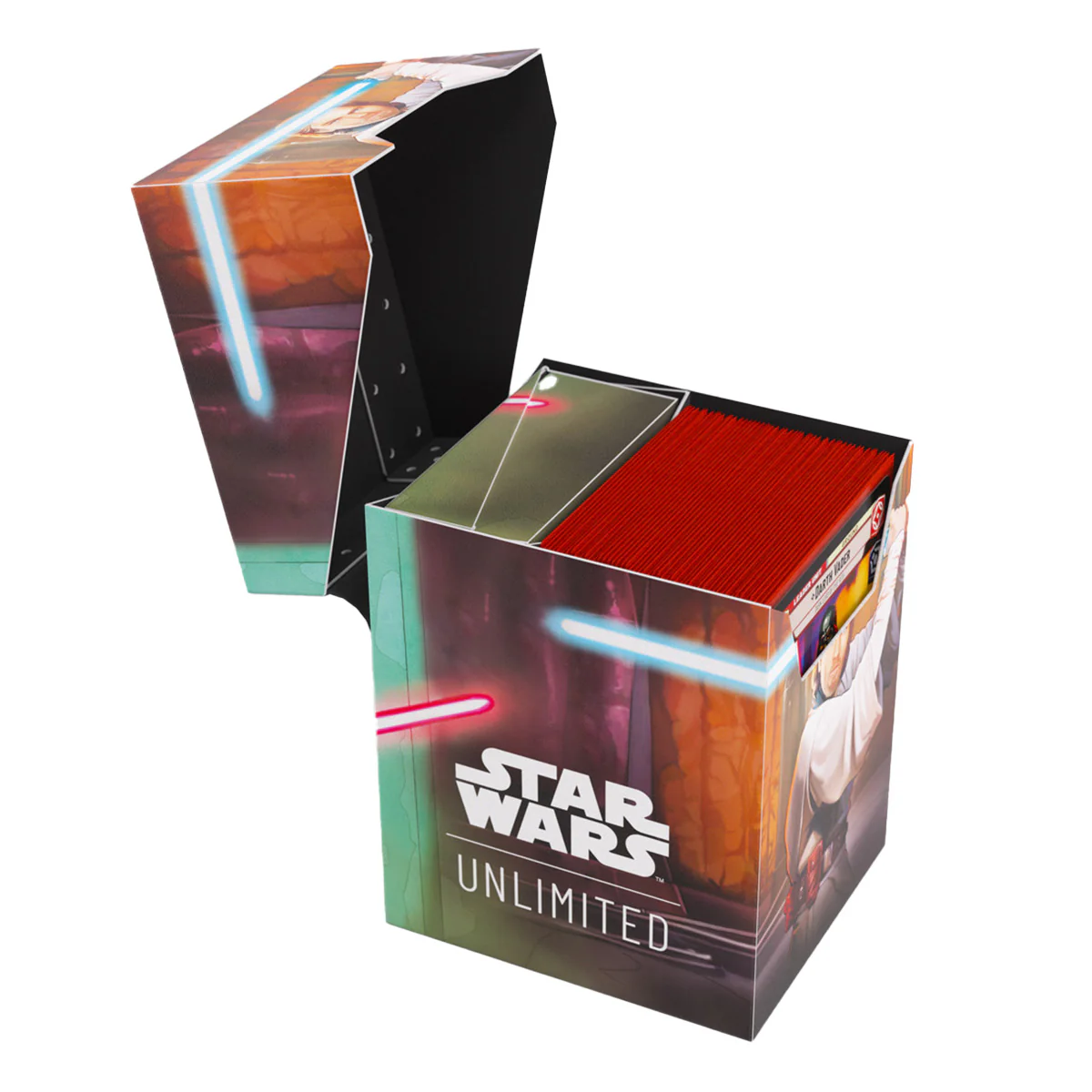 Gamegenic Star Wars Unlimited Soft Crate Deck Box - Obi-Wan Kenobi/Darth Maul - Image 4