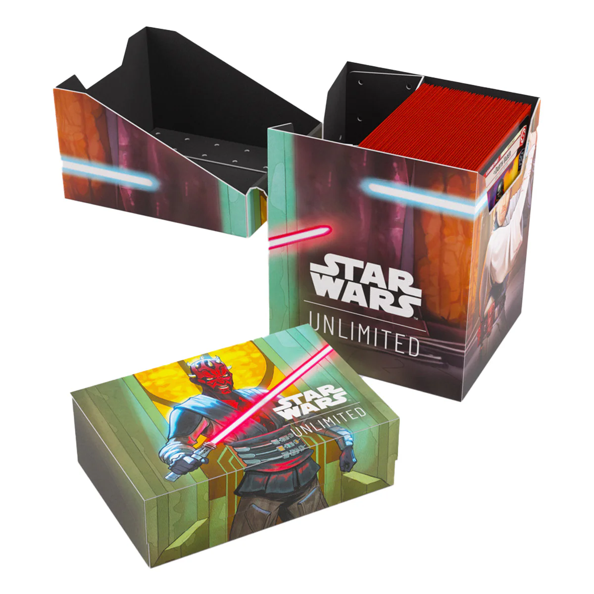 Gamegenic Star Wars Unlimited Soft Crate Deck Box - Obi-Wan Kenobi/Darth Maul - Image 7
