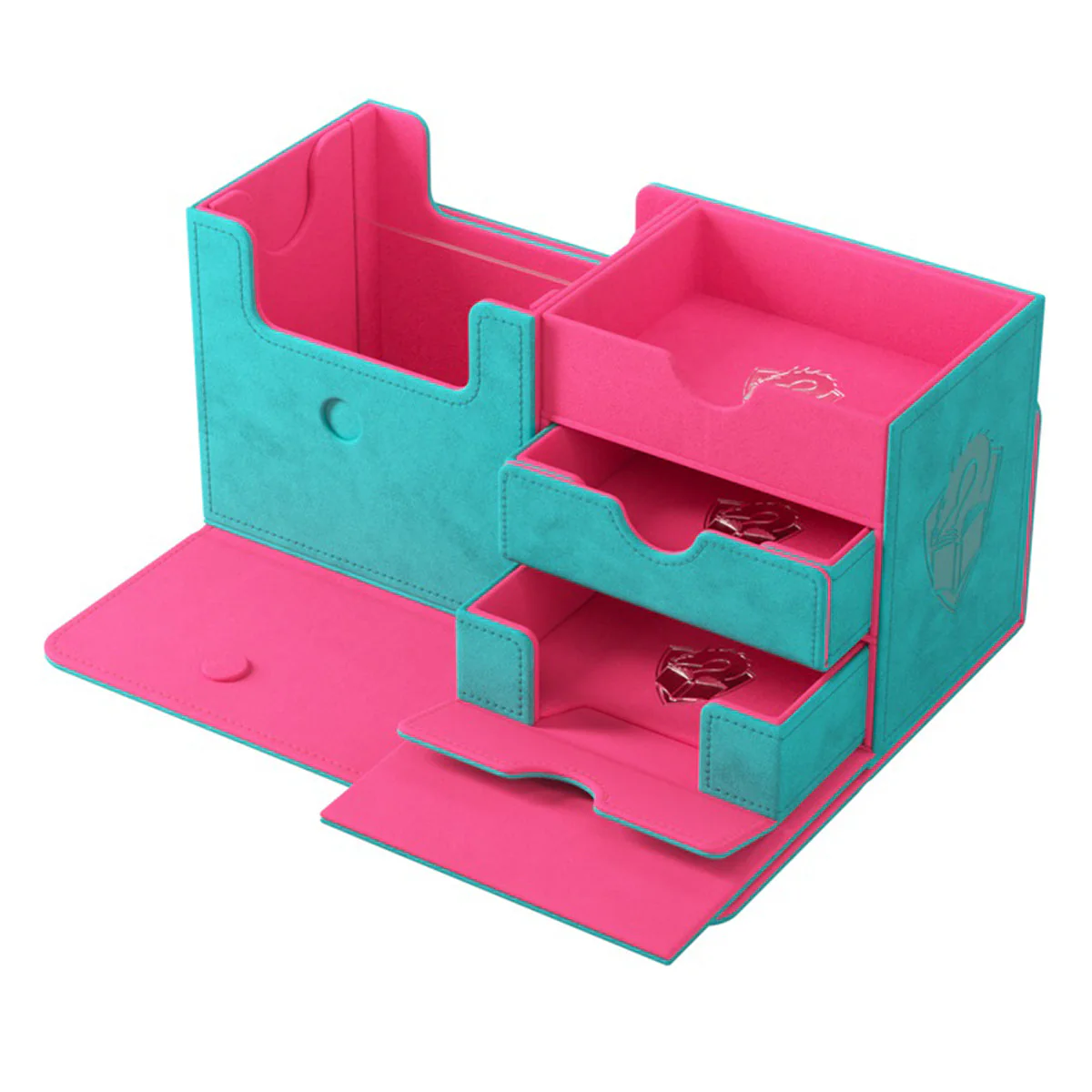 Gamegenic The Academic 133+ XL Tolarian Edition Deck Box Teal/Pink - Image 7