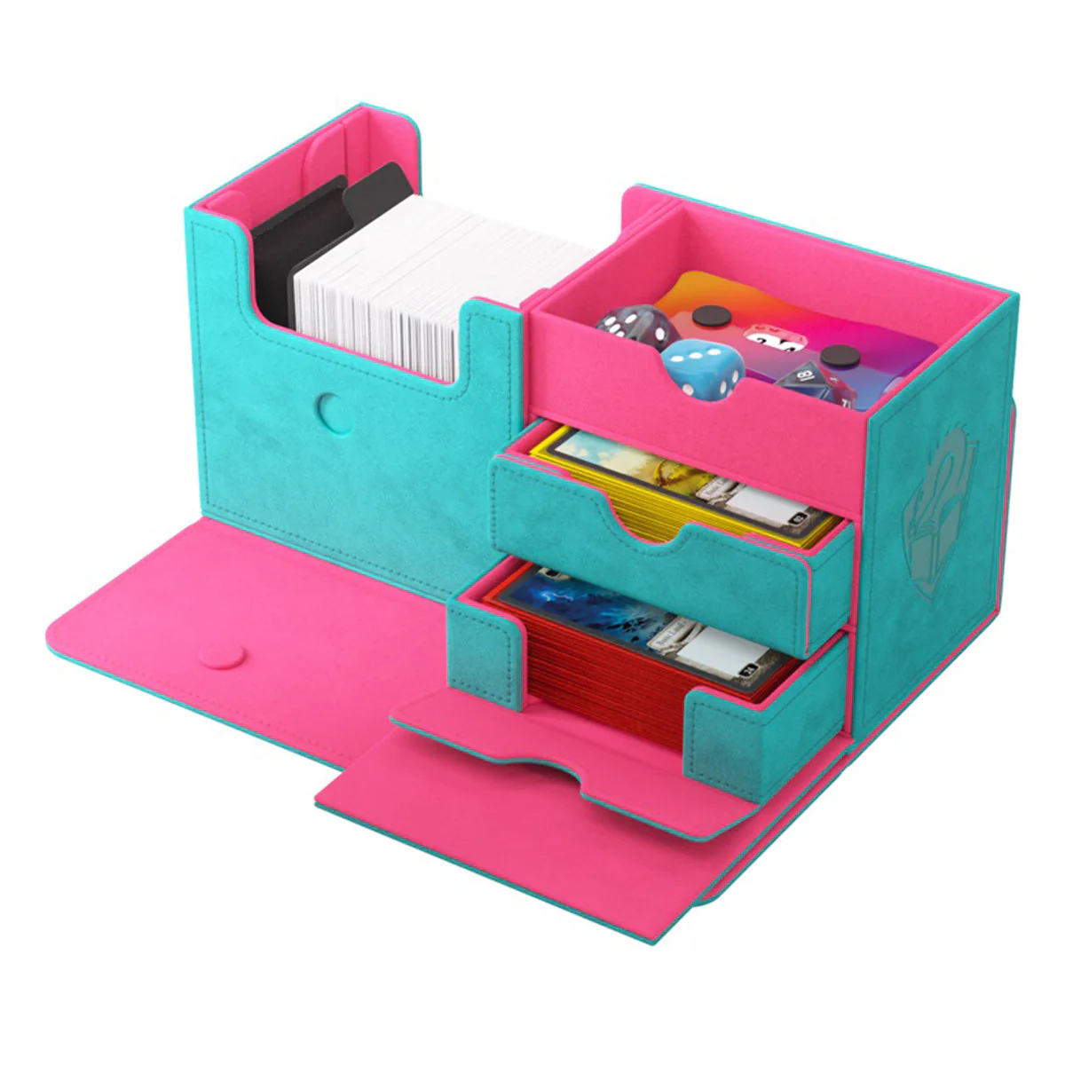 Gamegenic The Academic 133+ XL Tolarian Edition Deck Box Teal/Pink - Image 9