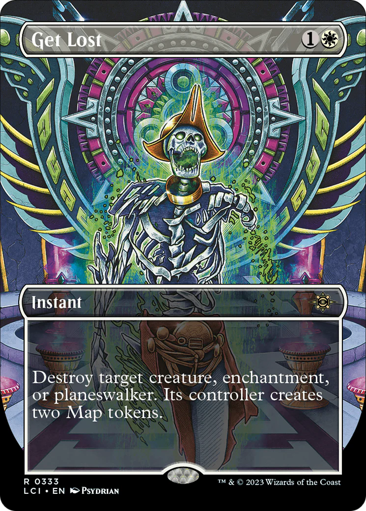 Get Lost (Borderless) (LCI-333) - The Lost Caverns of Ixalan - Magic The Gathering