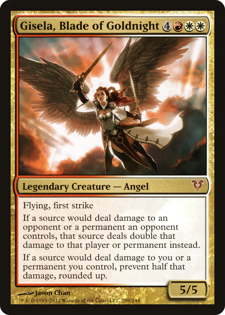 FOIL Gisela, Blade of Goldnight (AVR-209) - Avacyn Restored - Magic The Gathering