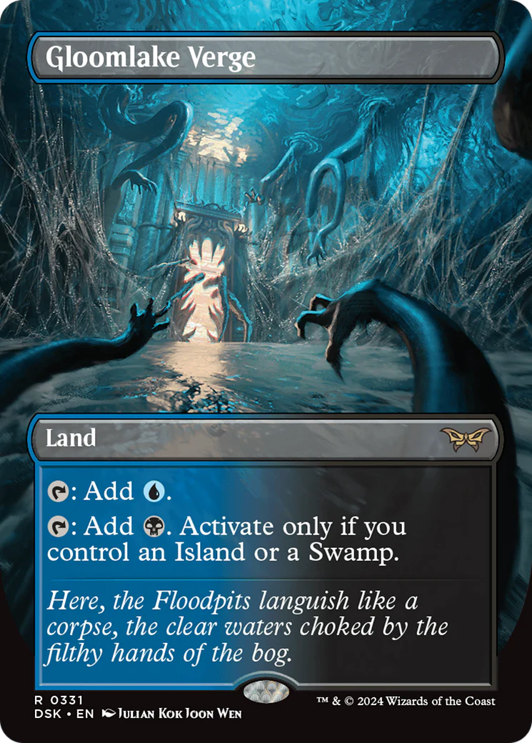 Gloomlake Verge (DSK-331) - Duskmourn: House of Horror - Magic The Gathering