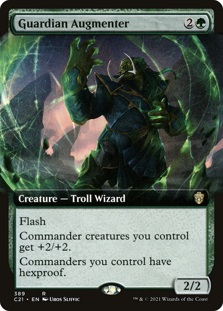 Guardian Augmenter (Extended Art) (C21-389) - Commander 2021 - Magic The Gathering