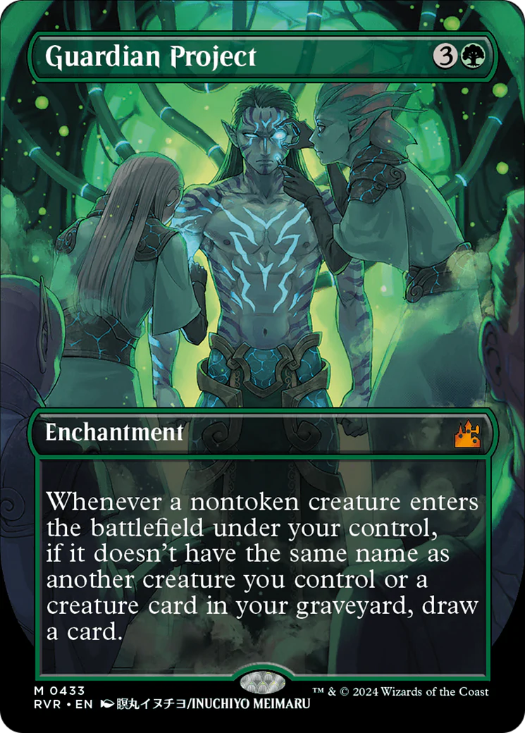 Guardian Project (Anime Borderless) (RVR-433) - Ravnica Remastered - Magic The Gathering