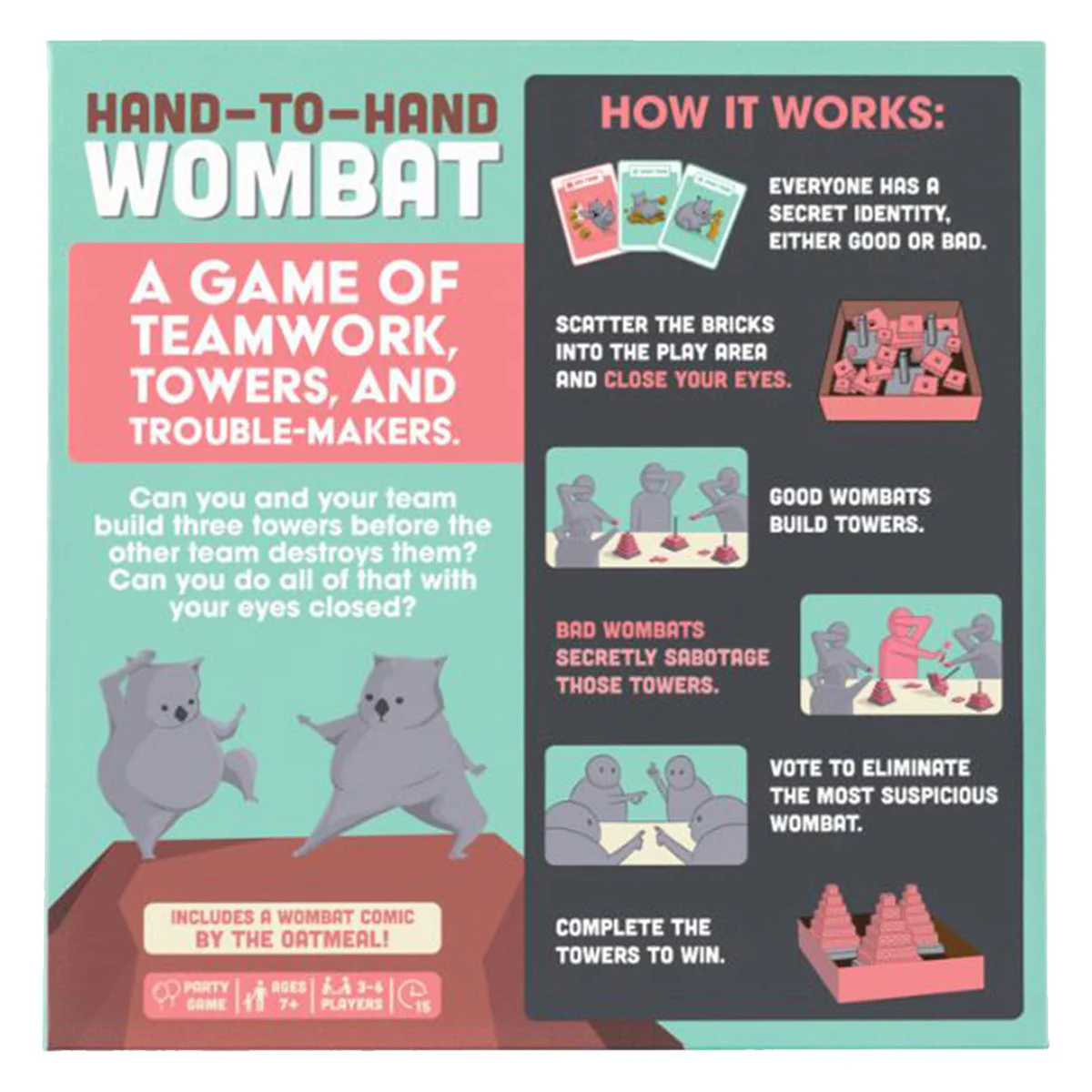 Hand to Hand Wombat (By Exploding Kittens) - Image 3