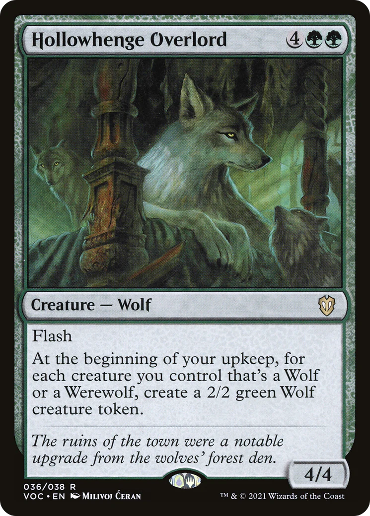 Hollowhenge Overlord (VOC-036) - Crimson Vow Commander - Magic The Gathering