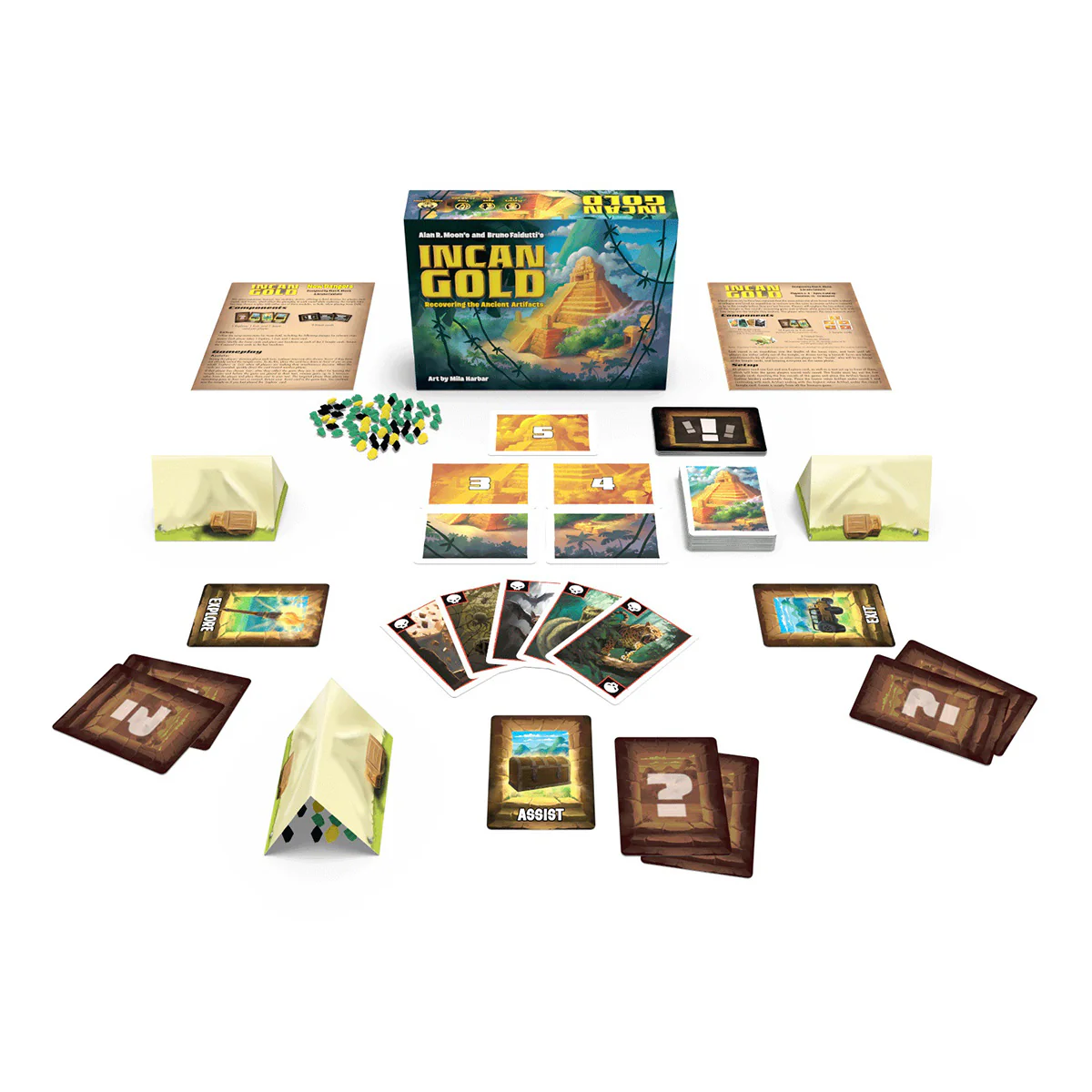 Incan Gold 2024 Edition (Inc New Dangers Expansion) - Image 4