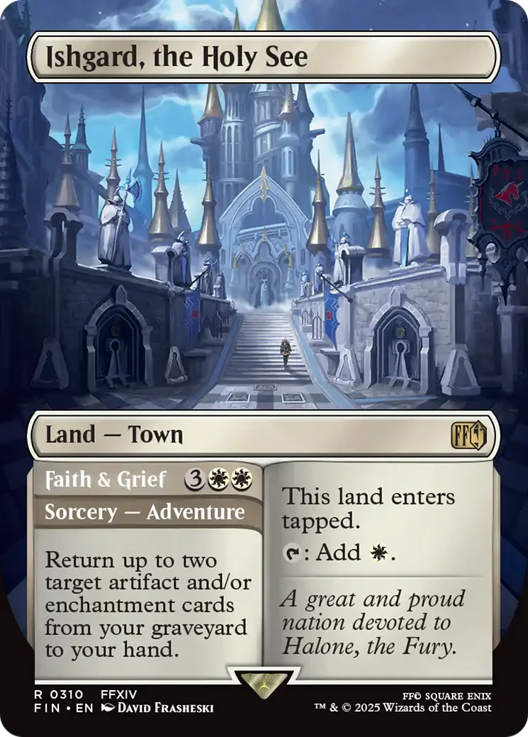 Ishgard, the Holy See // Faith & Grief (FIN-310) - FINAL FANTASY - Magic The Gathering
