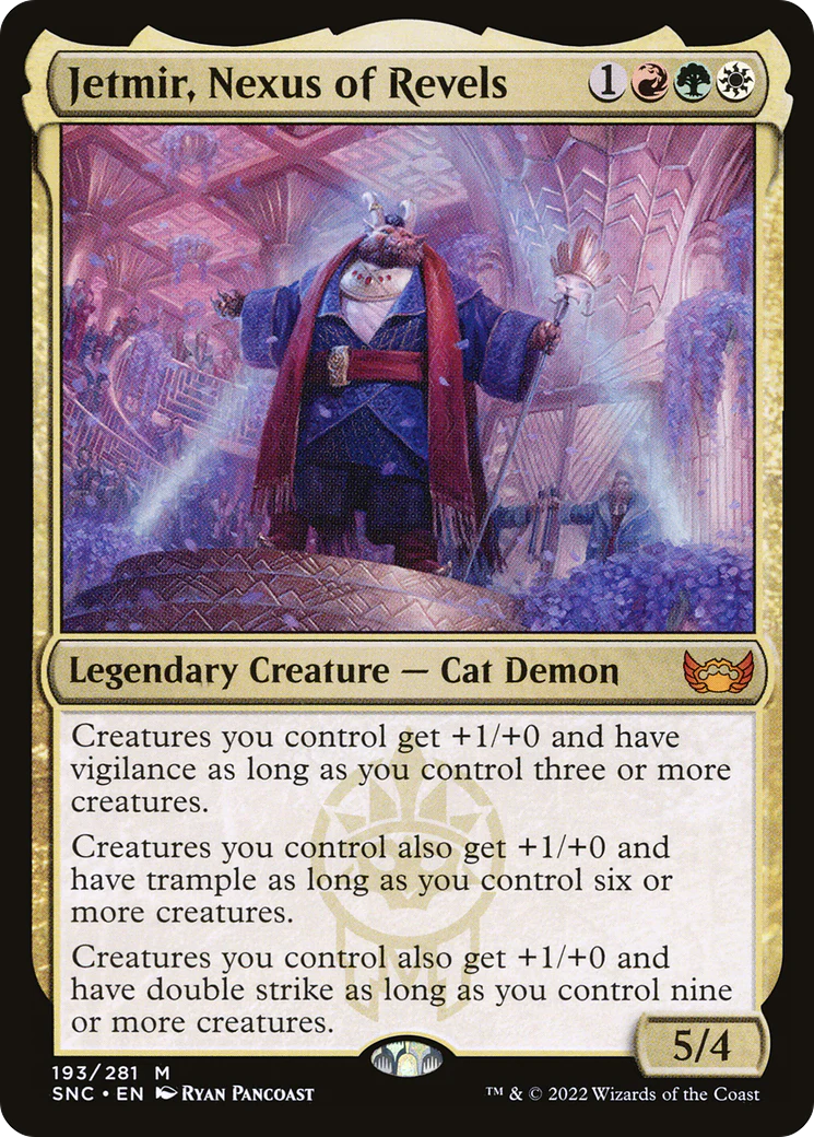 FOIL Jetmir, Nexus of Revels (SNC-193) - Streets of New Capenna - Magic The Gathering