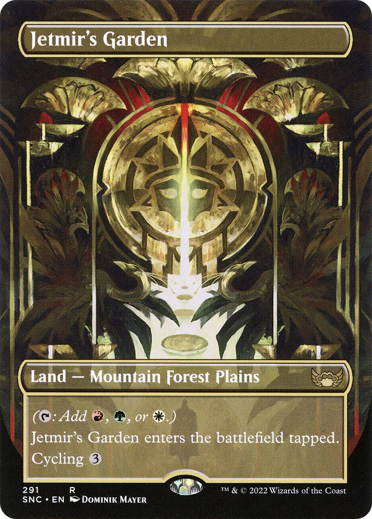 Jetmir's Garden (Borderless) (SNC-291) - Streets of New Capenna - Magic The Gathering