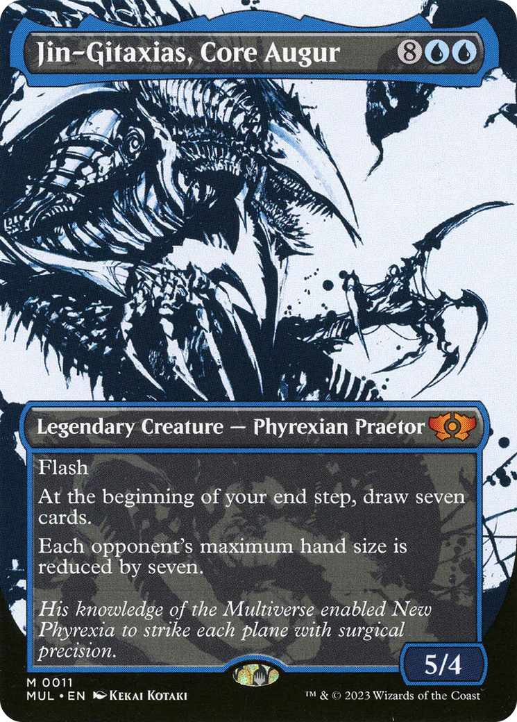 FOIL Jin-Gitaxias, Core Augur (MUL-011) - Multiverse Legends - Magic The Gathering