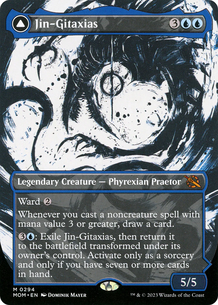 Jin-Gitaxias (Showcase) (MOM-294) - March of the Machine - Magic The Gathering