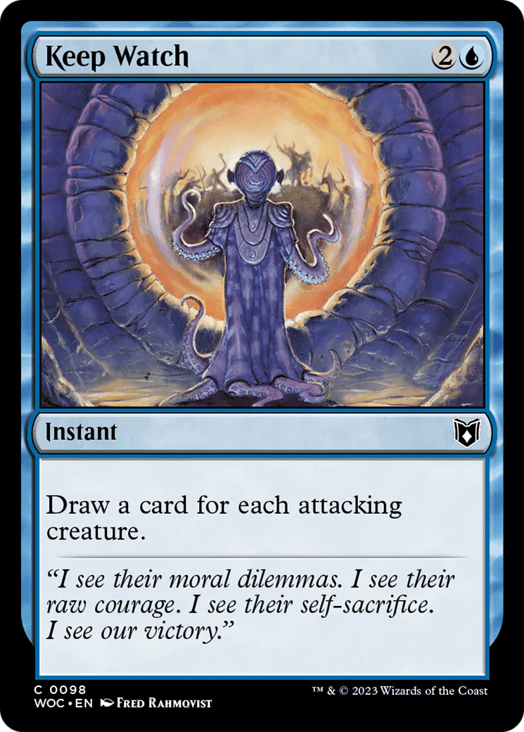 Keep Watch (WOC-098) - Wilds of Eldraine Commander - Magic The Gathering