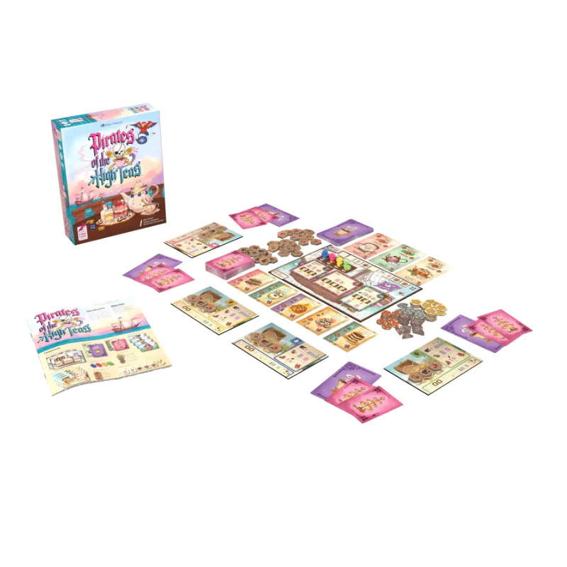Kickstarter Pirates of the High Teas Deluxe Edition + Bottle of Rum Mini Expansion - Image 2