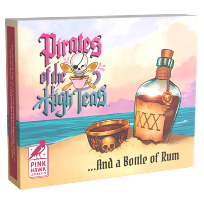 Kickstarter Pirates of the High Teas Deluxe Edition + Bottle of Rum Mini Expansion - Image 4