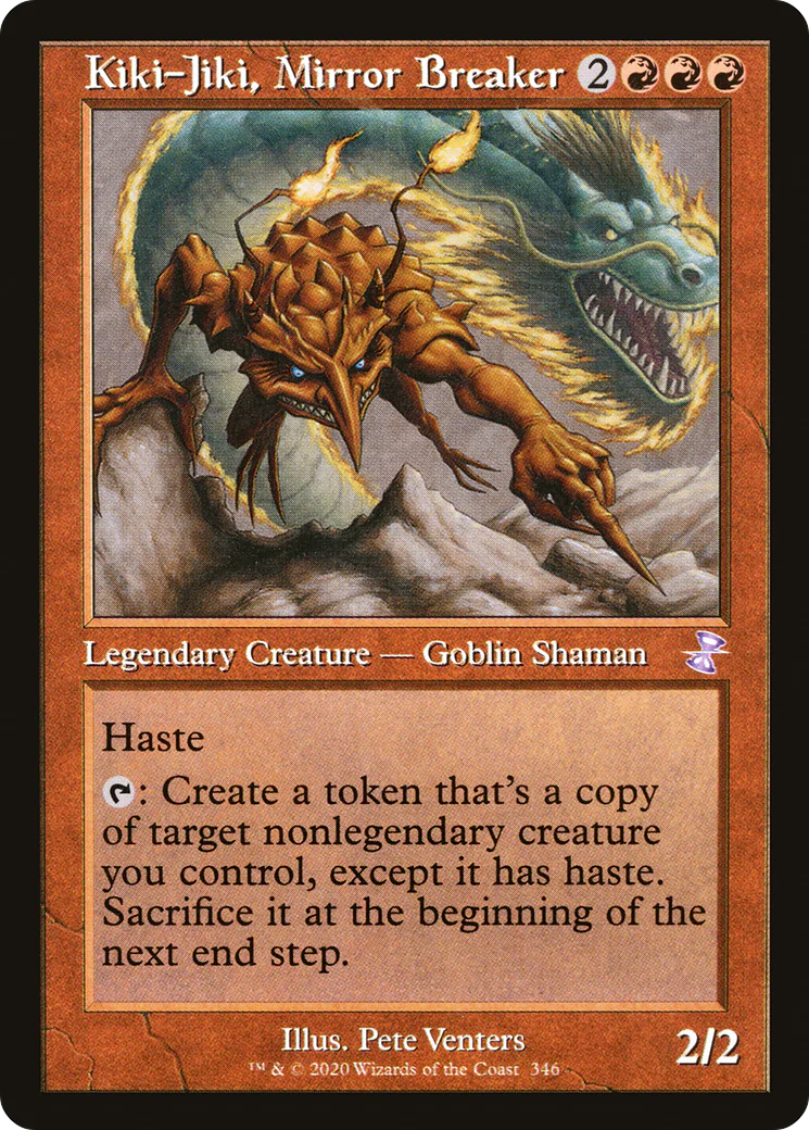 Kiki-Jiki, Mirror Breaker (TSR-346) - Time Spiral Remastered - Magic The Gathering