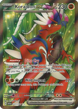 Koraidon ex - 231/198 (231) [SV1] Pokemon SV01: Scarlet & Violet Base Set