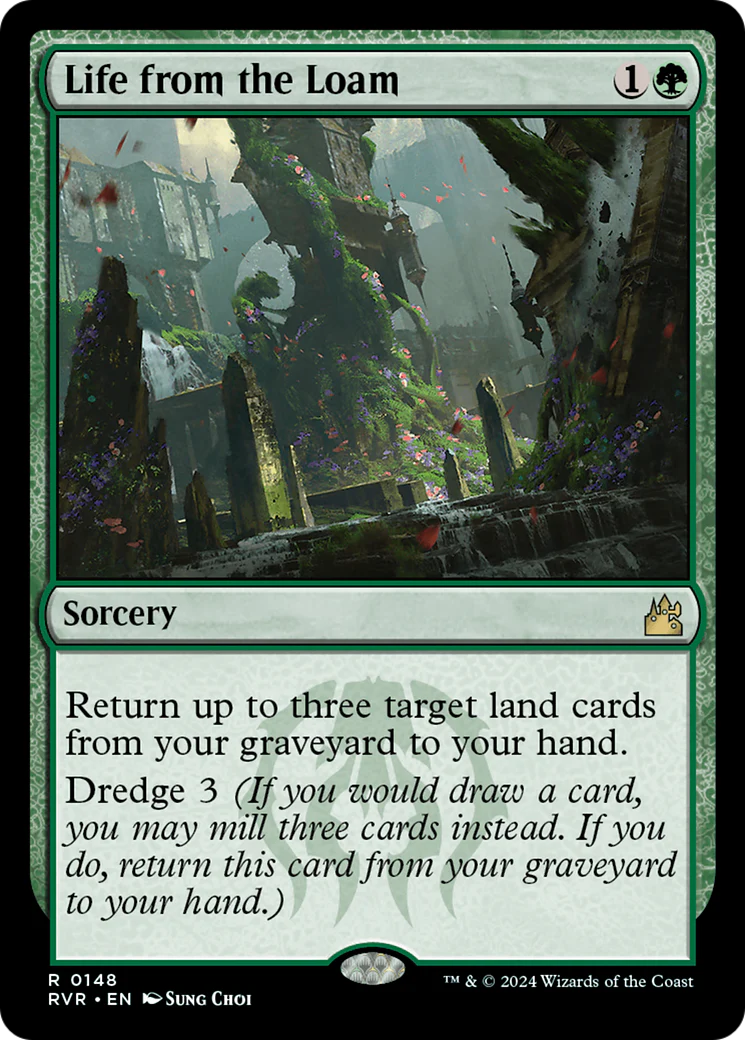 Life from the Loam (RVR-148) - Ravnica Remastered - Magic The Gathering