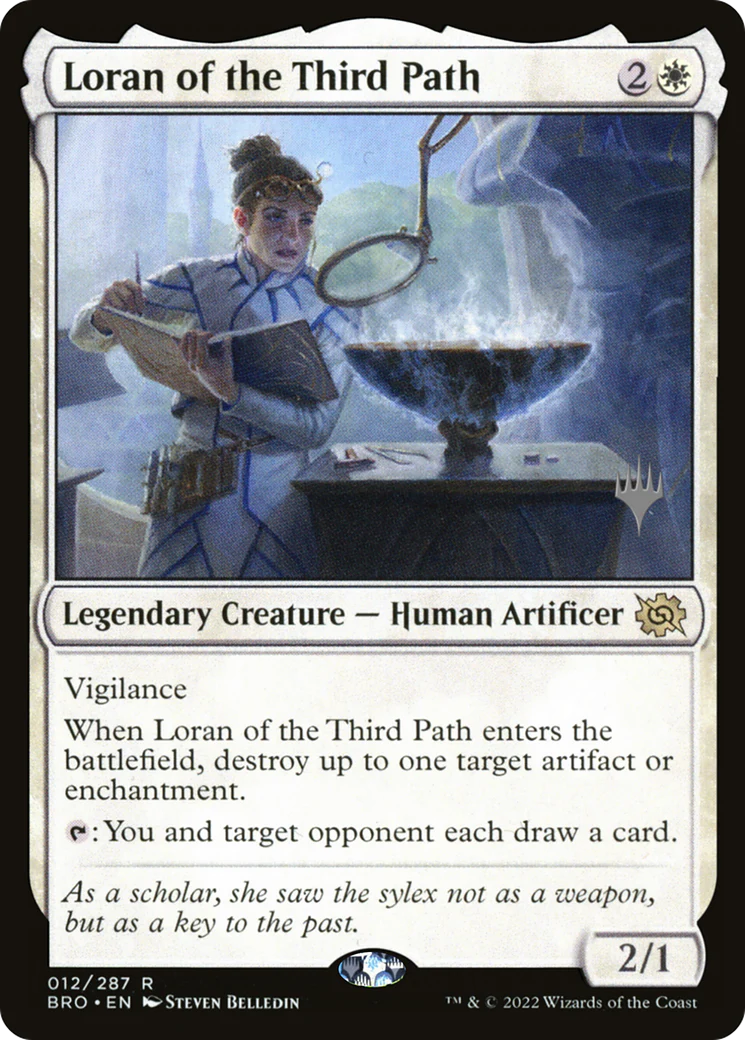 Loran of the Third Path (PPBRO-12P) - The Brothers' War Promos - Magic The Gathering