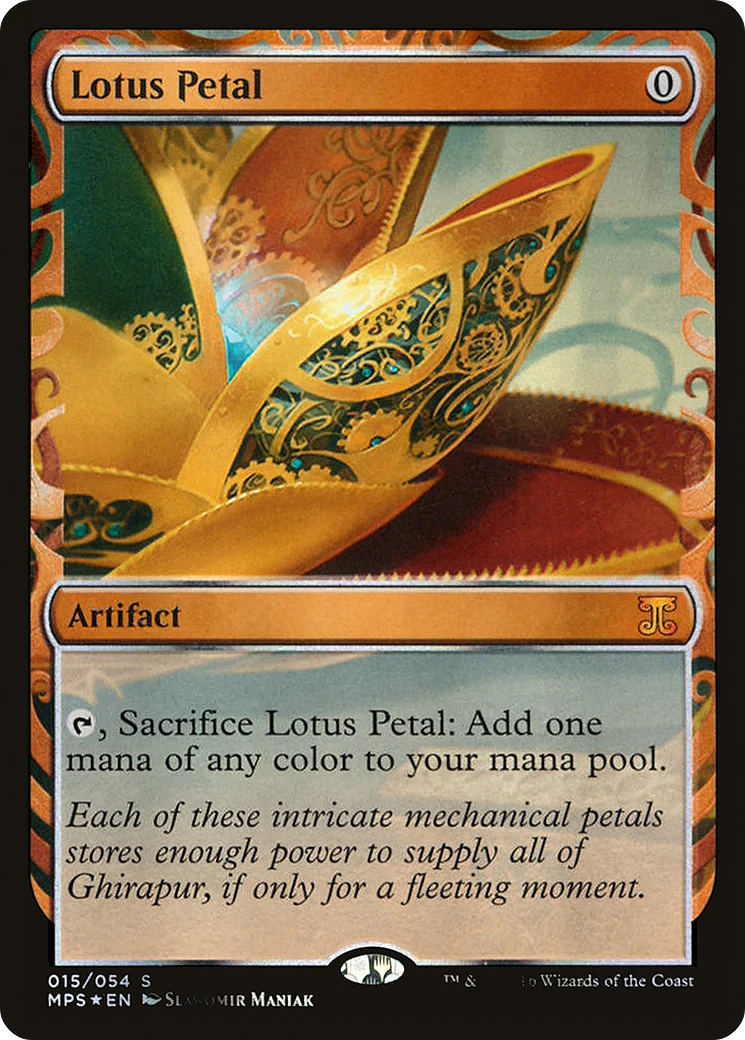 FOIL Lotus Petal (MPS-015) - Kaladesh Inventions - Magic The Gathering