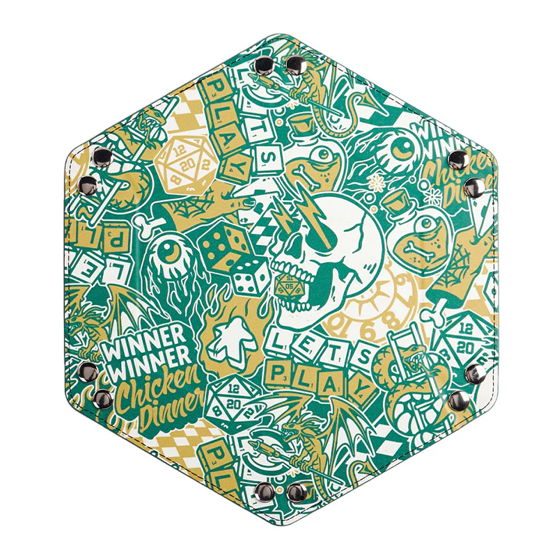 LPG Essentials Hex Dice Tray 6" - Artist Series Cara - Image 3