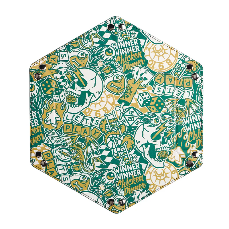 LPG Essentials Hex Dice Tray 8" - Artist Series Cara - Image 2