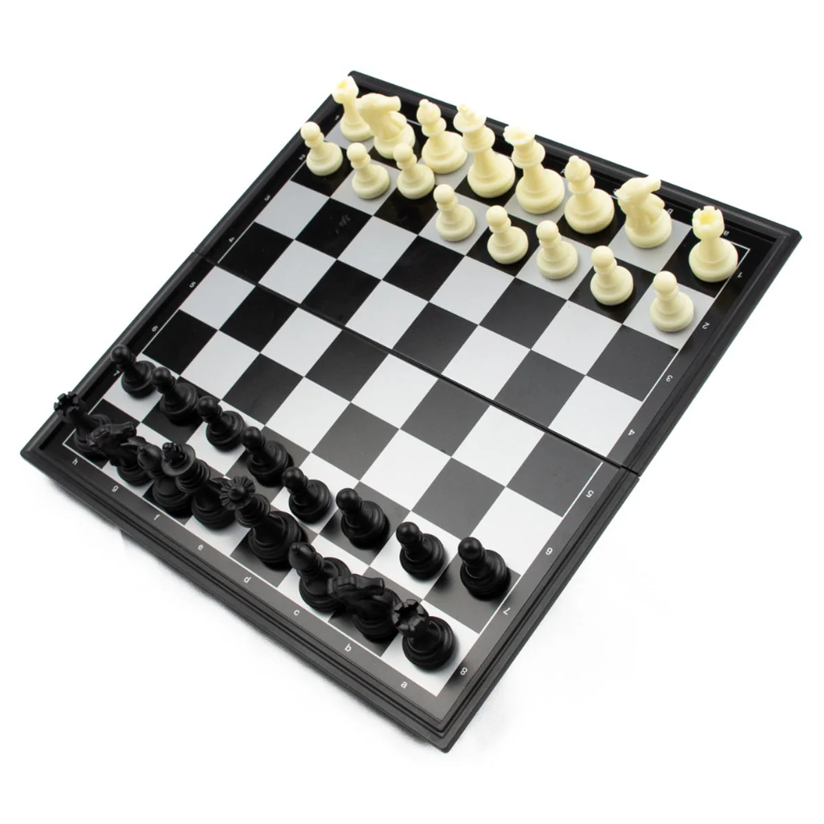 LPG Plastic Magnetic Travel Chess Set - 20 cm Foldable Board - Image 2