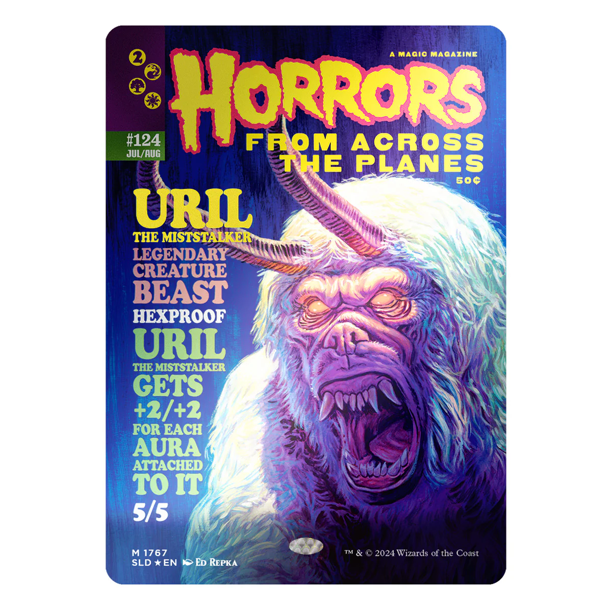 Magic Secret Lair Camp Totally Safe Drop Monstrous Magazines Foil Edition - Image 6