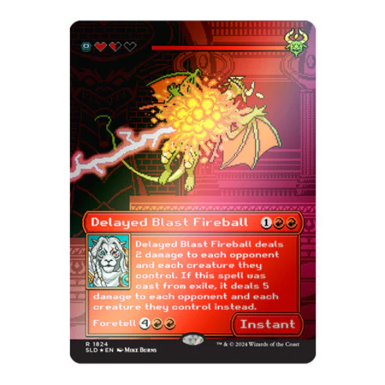 Magic Secret Lair Pixel Perfect Extra Life 2024 Foil Edition - Image 5