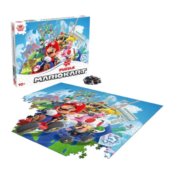 Mario Kart 'Around The World' 1000 Piece Puzzle - Image 4