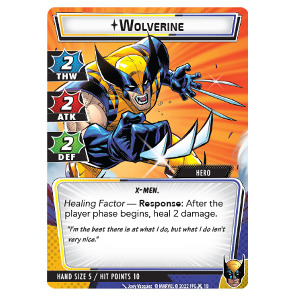 Marvel Champions LCG Wolverine Hero Pack - Image 3