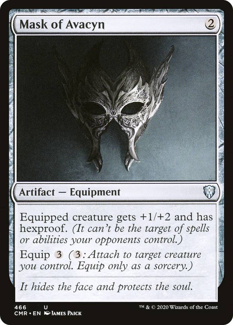 Mask of Avacyn (CMR-466) - Commander Legends - Magic The Gathering