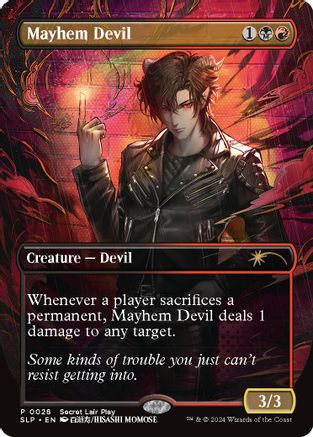 FOIL Mayhem Devil (SLP-028) - Secret Lair Showdown - Magic The Gathering