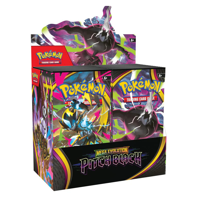 Pokemon TCG Mega Evolution Pitch Black Booster Box - Image 2