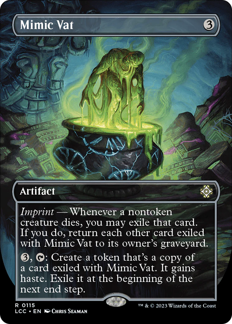 Mimic Vat (Borderless) (LCC-115) - The Lost Caverns of Ixalan Commander - Magic The Gathering