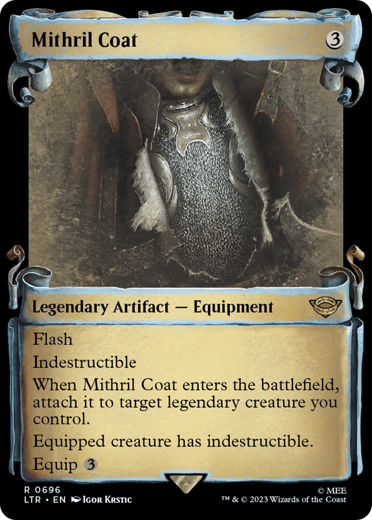 Mithril Coat (Showcase Scrolls) (LTR-696) - The Lord of the Rings: Tales of Middle-earth - Magic The Gathering