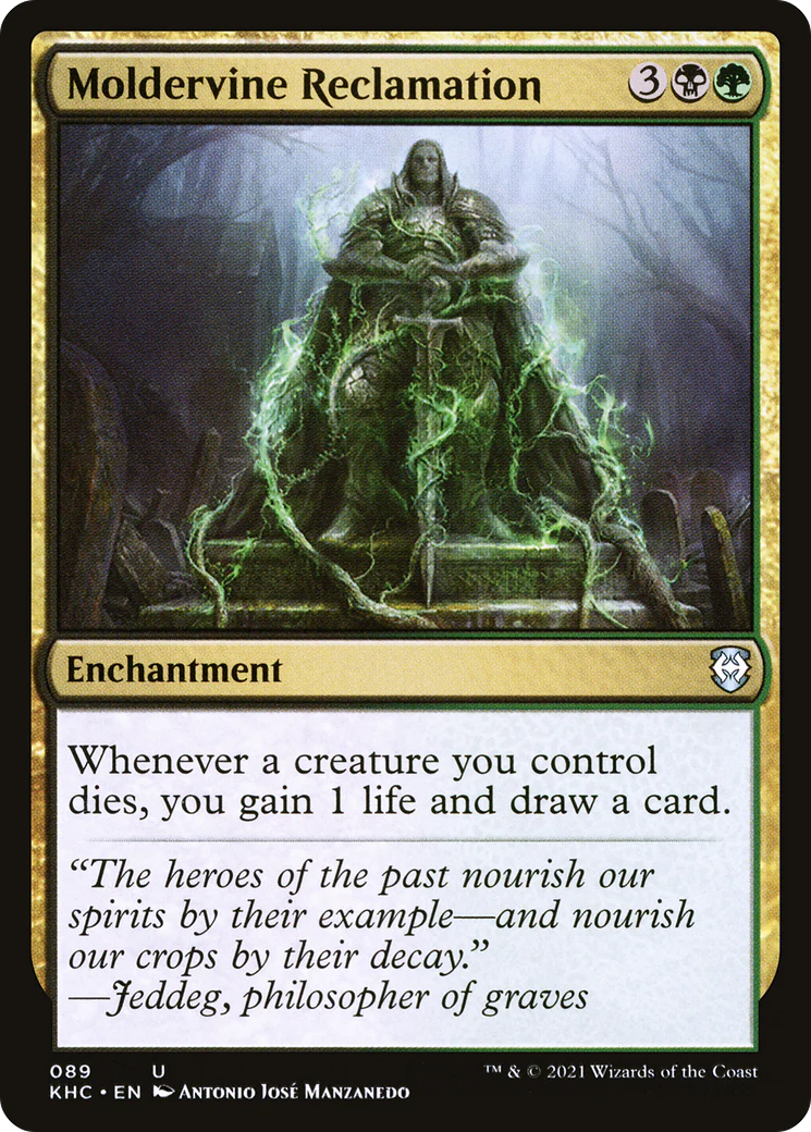 Moldervine Reclamation (KHC-089) - Kaldheim Commander - Magic The Gathering