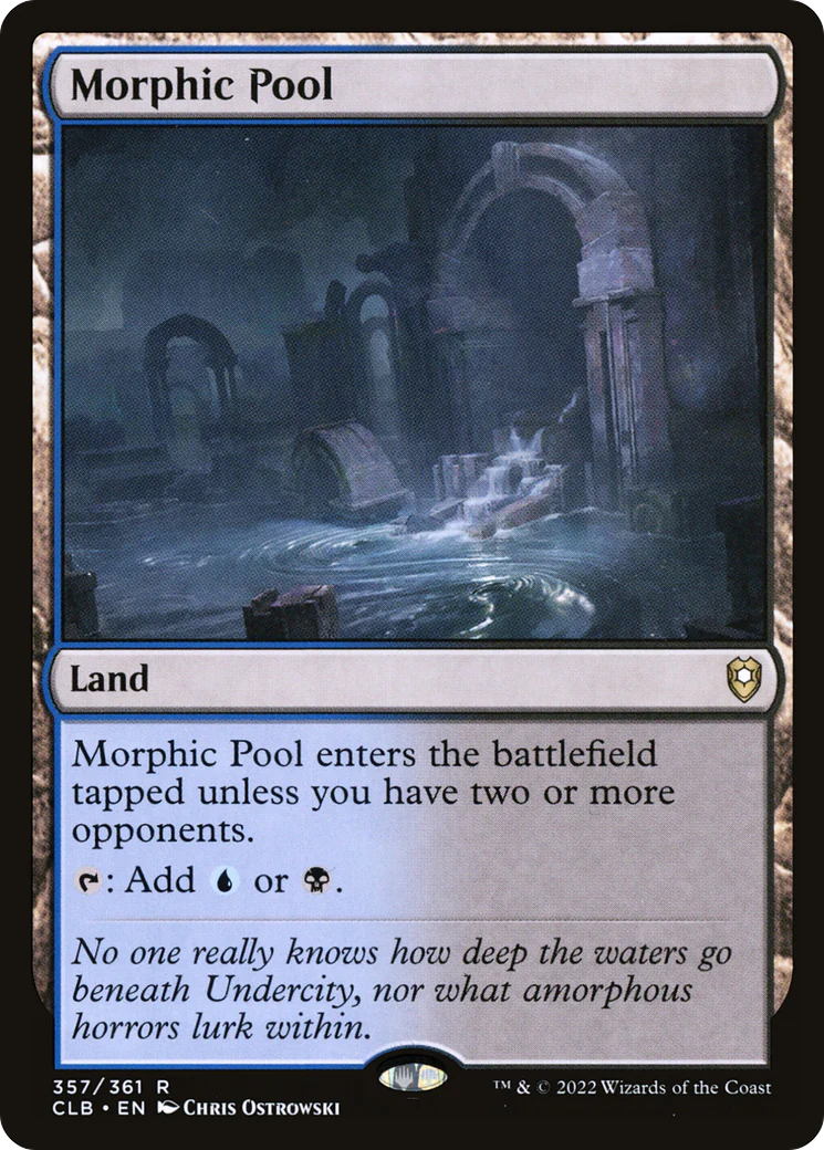 Morphic Pool (CLB-357) - Commander Legends: Battle for Baldur's Gate - Magic The Gathering