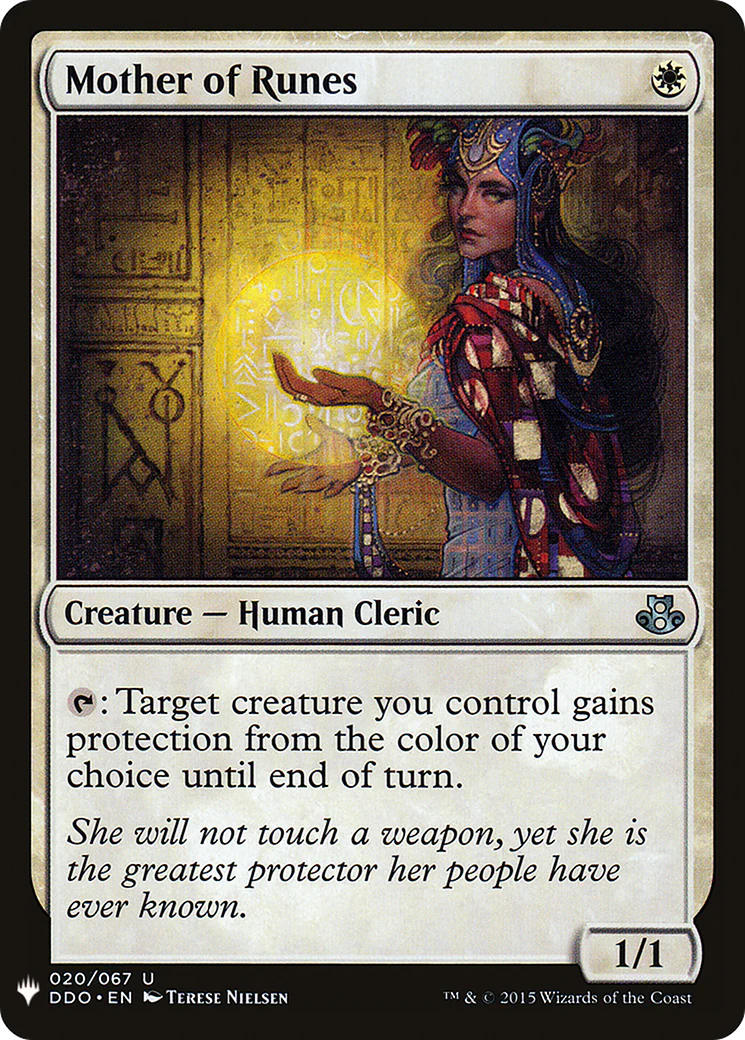 Mother of Runes (LIST-DDO-20) - The List - Magic The Gathering