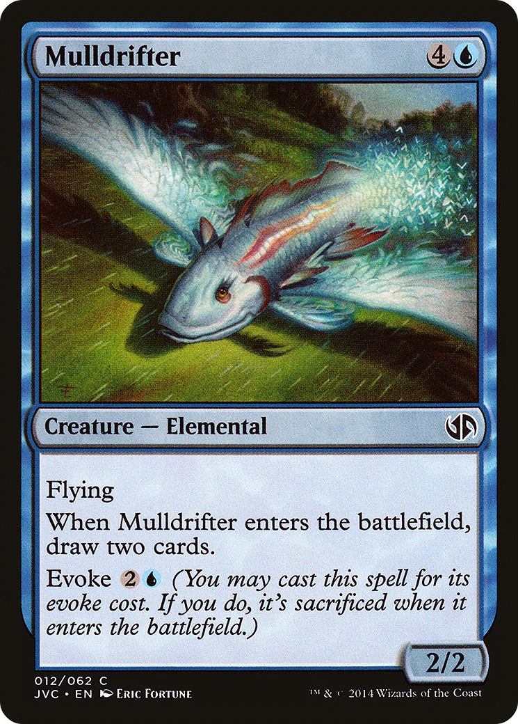 Mulldrifter (DD3-012) - Duel Decks Anthology: Jace vs. Chandra - Magic The Gathering