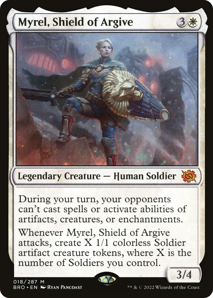 Myrel, Shield of Argive (BRO-018) - The Brothers' War - Magic The Gathering