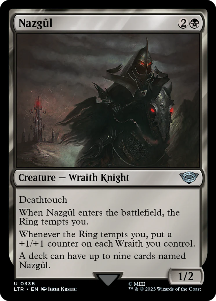 Nazgul (0336) (LTR-336) - The Lord of the Rings: Tales of Middle-earth - Magic The Gathering