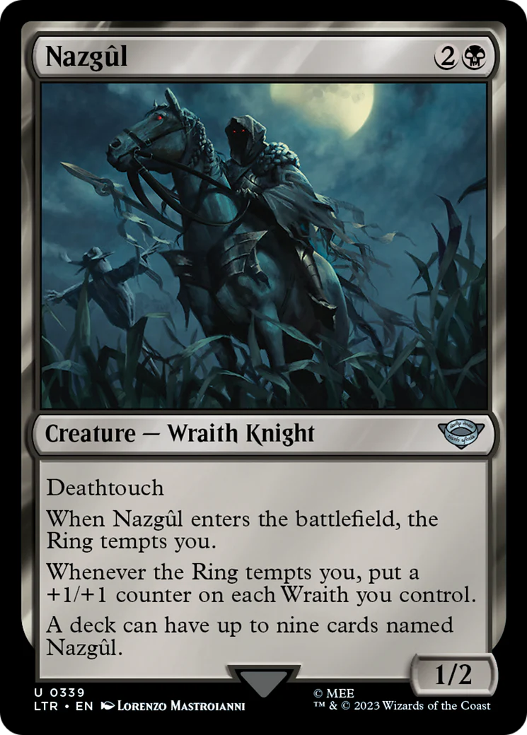 Nazgul (0339) (LTR-339) - The Lord of the Rings: Tales of Middle-earth - Magic The Gathering