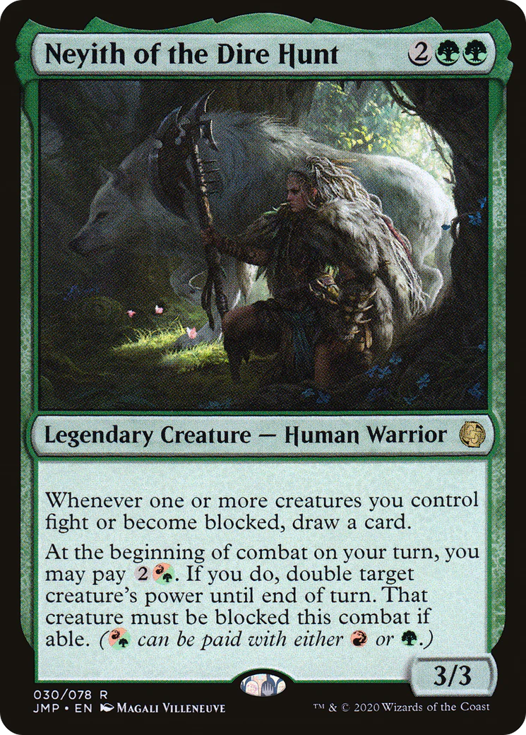 Neyith of the Dire Hunt (JMP-030) - Jumpstart - Magic The Gathering