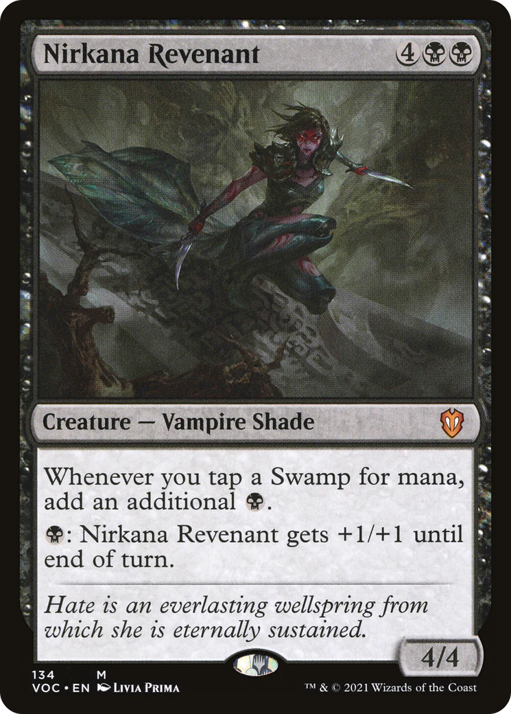 Nirkana Revenant (VOC-134) - Crimson Vow Commander - Magic The Gathering