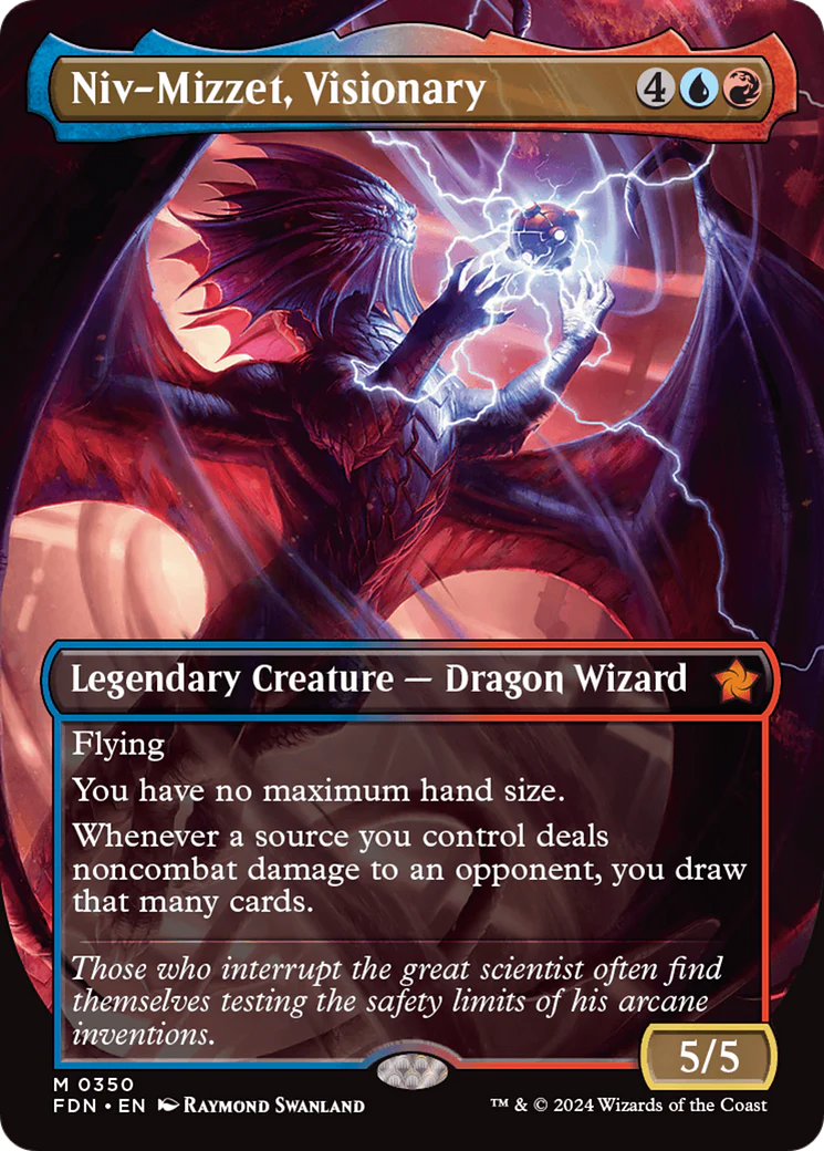 Niv-Mizzet, Visionary (FDN-350) - Foundations - Magic The Gathering