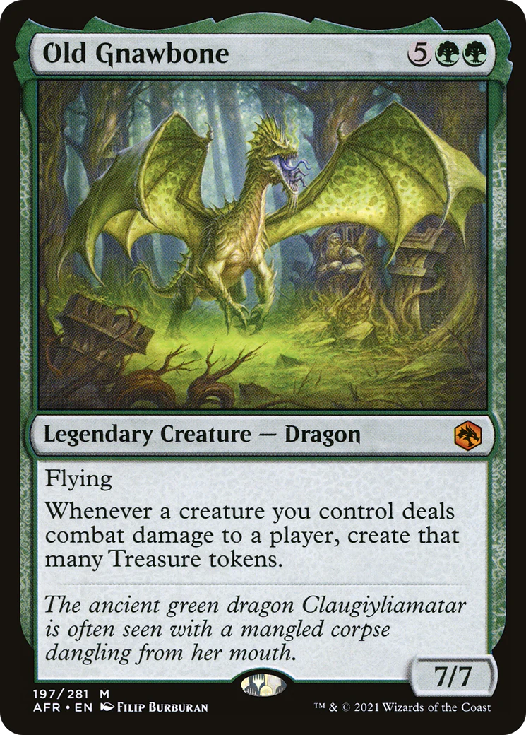 Old Gnawbone (AFR-197) - Adventures in the Forgotten Realms - Magic The Gathering